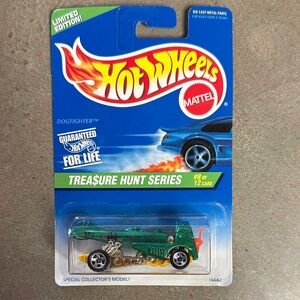 1997 Mattel Hot Wheels Treasure Hunt Series Dogfighter #8 of 12 🆕